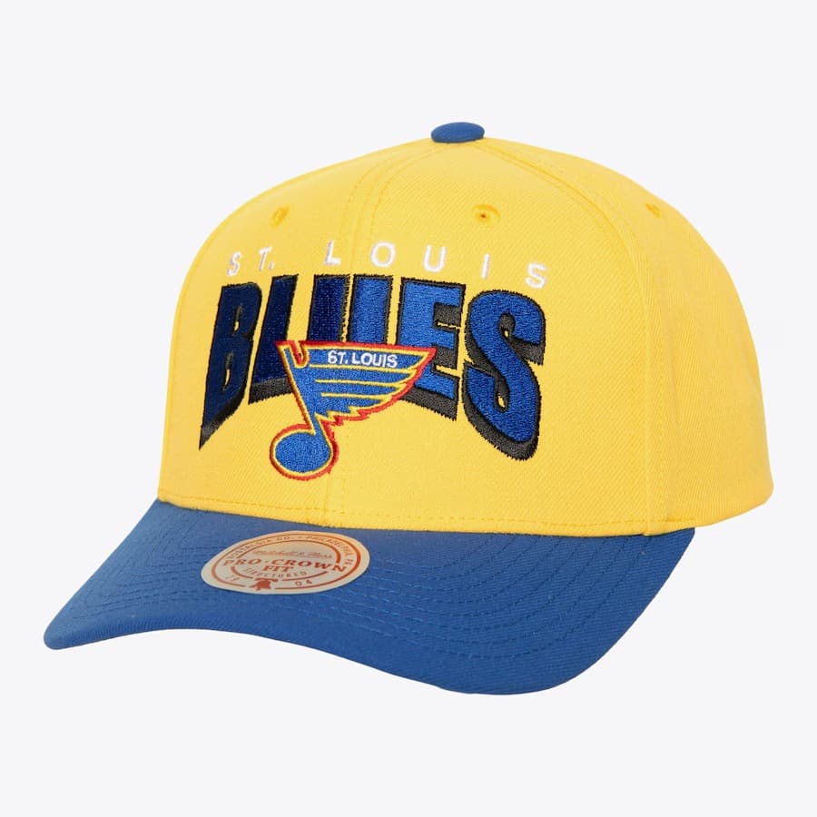 bejsbolka-mitchell-ness-gold-st-louis-blues-boom-text-pro-vintage-snapback-hat