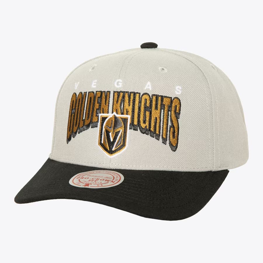 bejsbolka-mitchell-ness-gray-vegas-golden-knights-boom-text-pro-snapback-hat