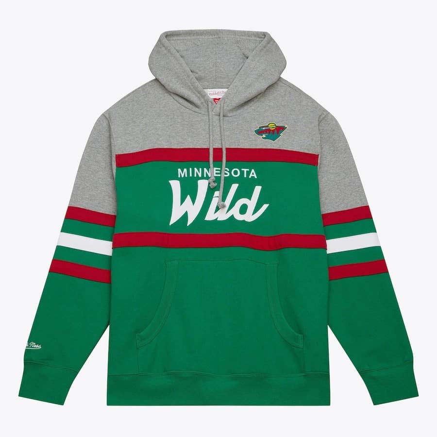 hudi-mitchell-ness-green-minnesota-wild-head-coach-pullover-hoodie