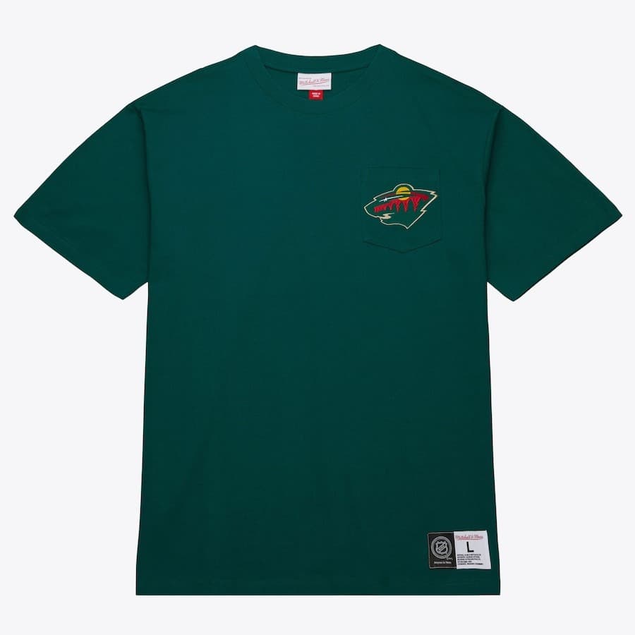 futbolka-mitchell-ness-hunter-green-minnesota-wild-premium-pocket-t-shirt