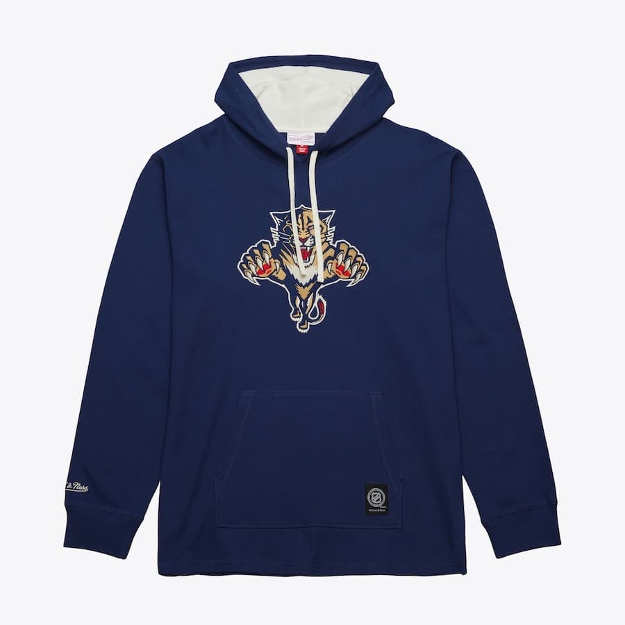 hudi-mitchell-ness-navy-florida-panthers-vintage-logo-thermal-lightweight-pullover-hoodie