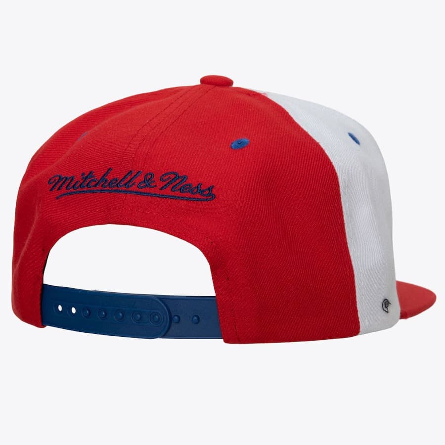 Бейсболка Mitchell & Ness Navy Winnipeg Jets Billboard 2 Snapback Hat