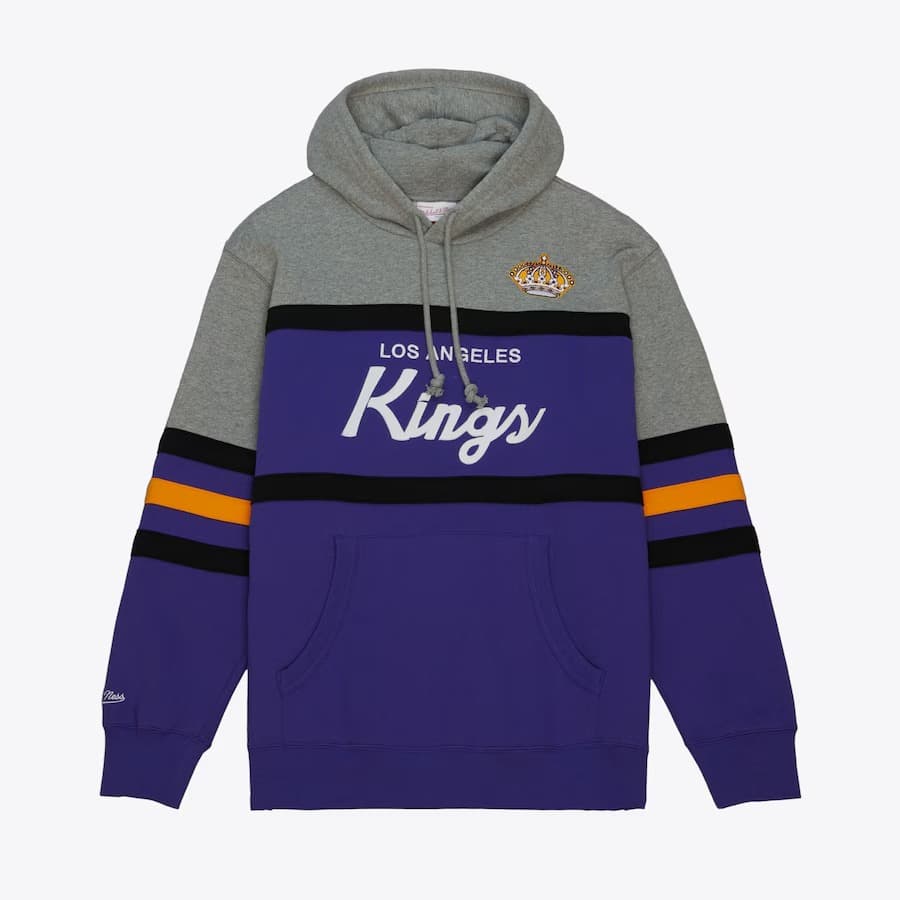 hudi-mitchell-ness-purple-los-angeles-kings-head-coach-pullover-hoodie