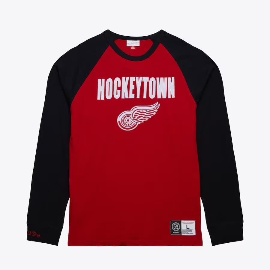 Detroit red wings long sleeve shirt on sale