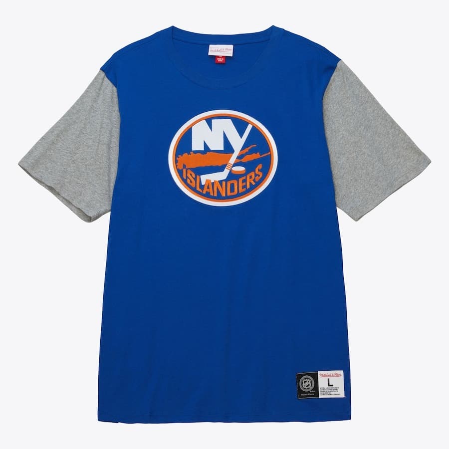 futbolka-mitchell-ness-royal-new-york-islanders-color-blocked-t-shirt