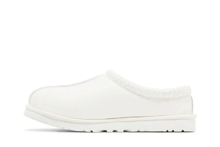 Сабо UGG Tasman Leather Slipper 'White'
