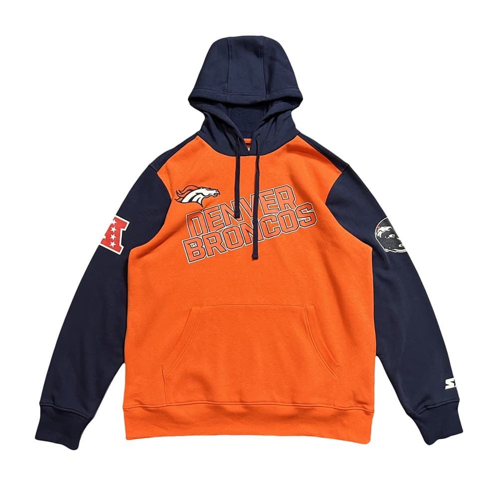 hudi-starter-nfl-broncos-orange-hoodie