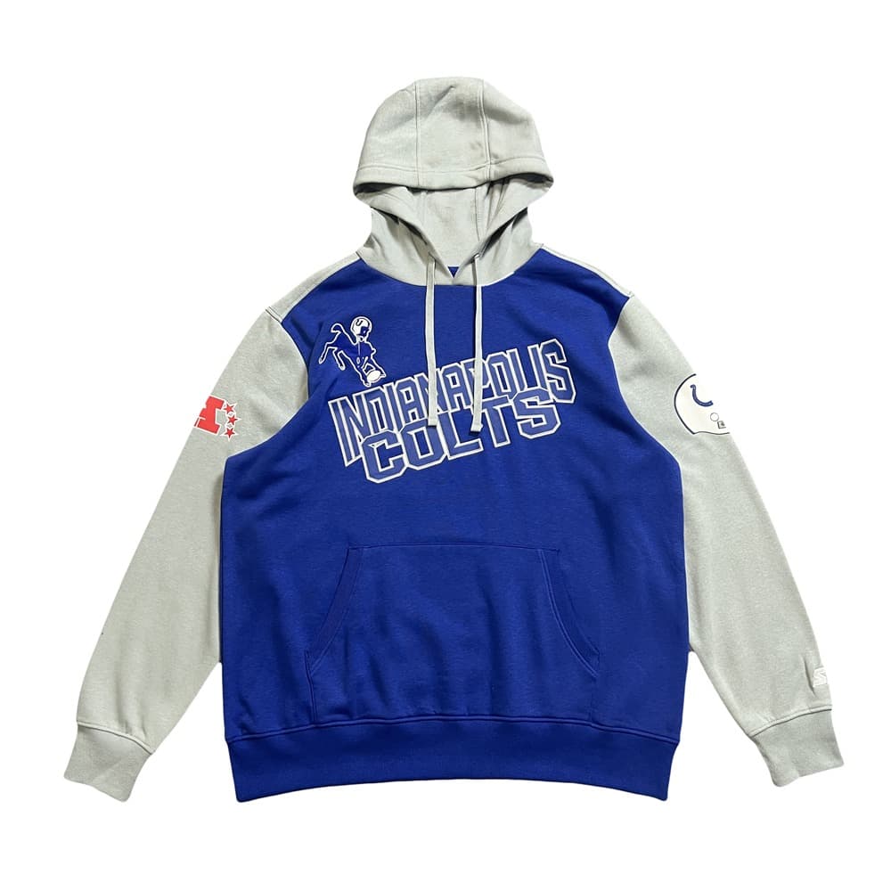 hudi-starter-nfl-colts-blue-gray-hoodie