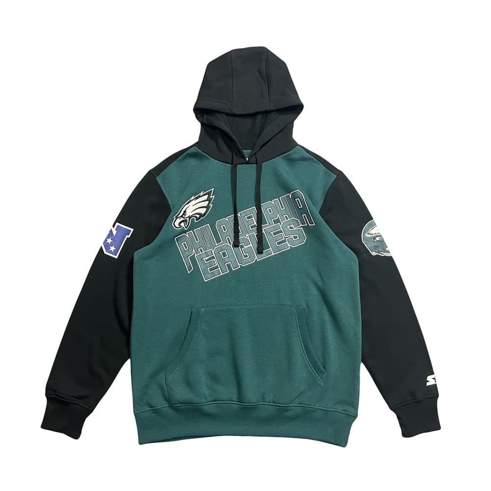 hudi-starter-nfl-eagles-dark-green-hoodie