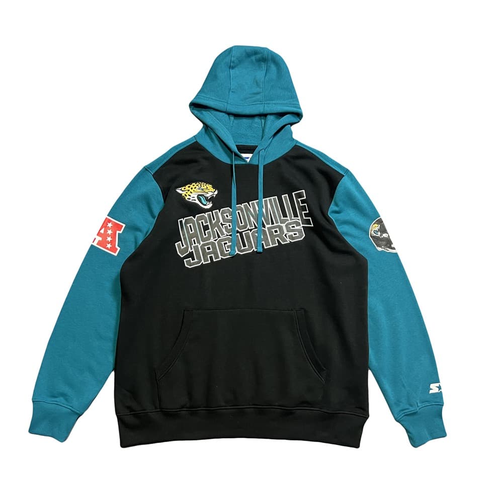 hudi-starter-nfl-jaguars-black-hoodie