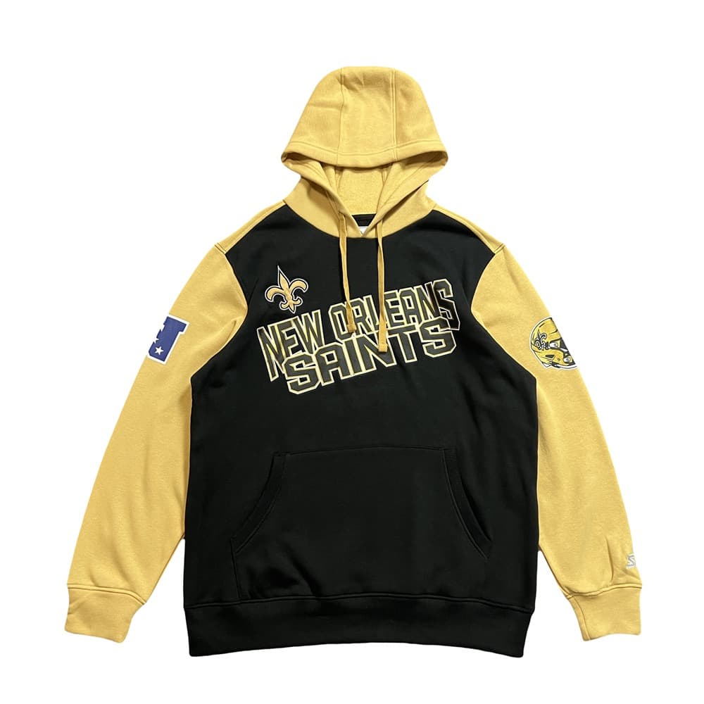 hudi-starter-nfl-saints-black-hoodie