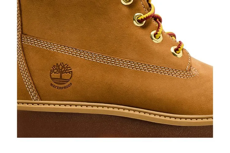 Timberland Wmns Stone Street 6 Inch Premium Platform Boot 'Wheat Nubuck'