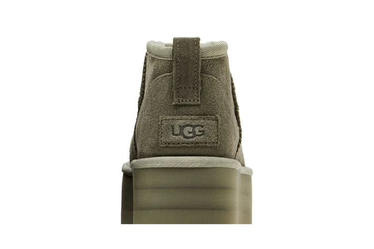 UGG Wmns Classic Ultra Mini Platform Boot 'Moss Green'