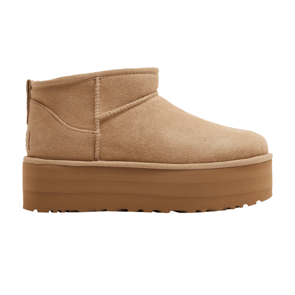 UGG Wmns Classic Ultra Mini Platform Boot 'Sand'