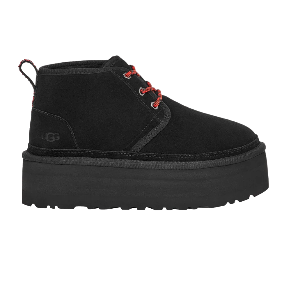 UGG Wmns Neumel Heritage Platform Chukka 'Black'