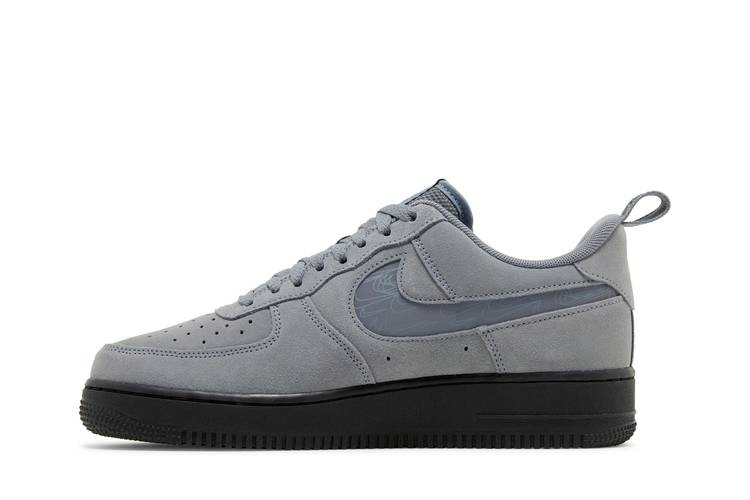 Кроссовки Nike Air Force 1 '07 LV8 'Reflective Swoosh - Cool Grey'