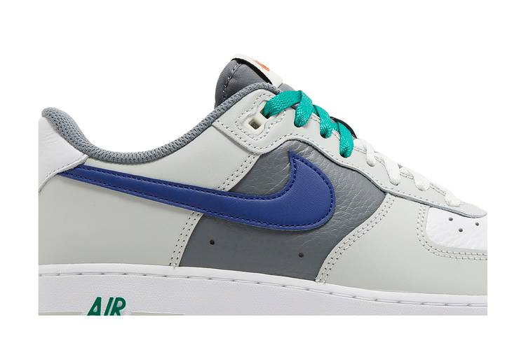 Кроссовки Nike Air Force 1 '07 LV8 'Split - Light Silver Deep Royal'