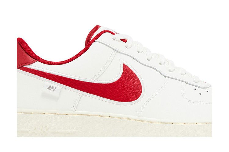 Кроссовки Nike Air Force 1 '07 'Sail Gym Red Embroidered Swoosh'
