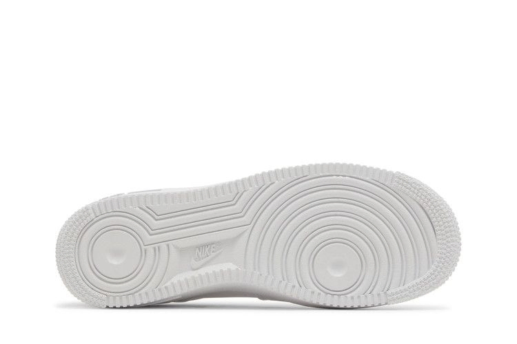 Кроссовки Nike Air Force 1 GS 'Cut Out Swoosh - White Photon Dust'