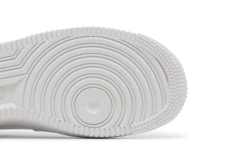 Кроссовки Nike Air Force 1 GS 'Cut Out Swoosh - White Photon Dust'