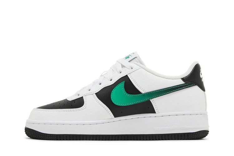 Кроссовки Nike Air Force 1 LV8 2 GS 'White Black Malachite'