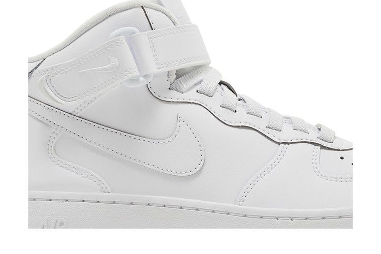 Кроссовки Nike Air Force 1 Mid EasyOn SE GS 'Triple White'