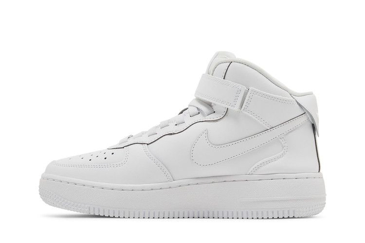 Кроссовки Nike Air Force 1 Mid EasyOn SE GS 'Triple White'