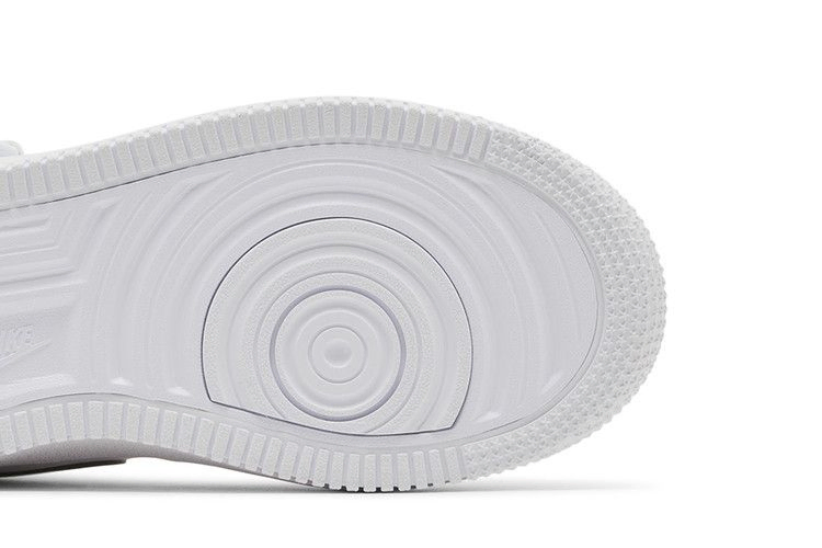 Кроссовки Nike Air Force 1 Mid EasyOn SE GS 'Triple White'