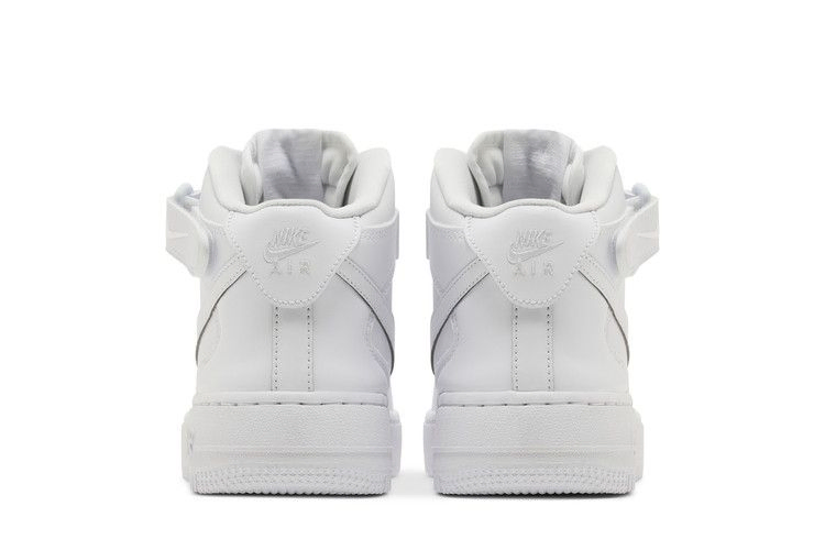 Кроссовки Nike Air Force 1 Mid EasyOn SE GS 'Triple White'
