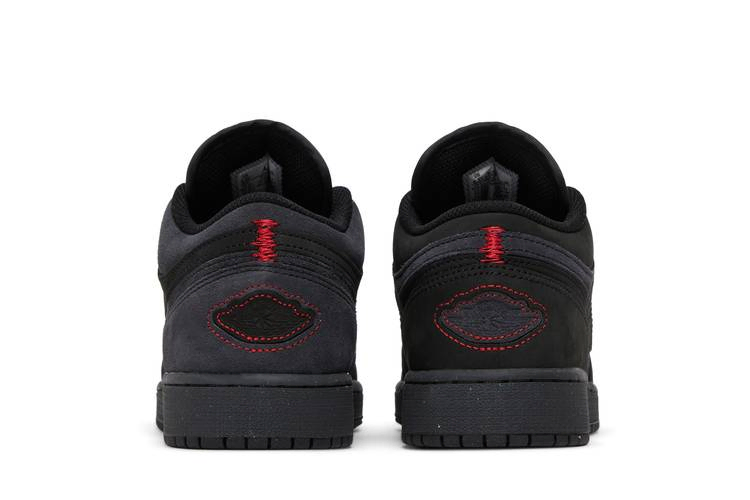 Кроссовки Air Jordan 1 Low SE Craft GS 'Dark Smoke Red'