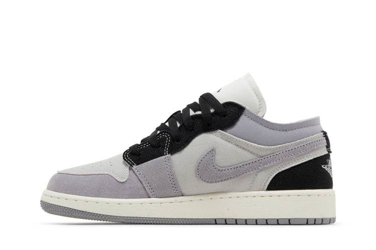 Кроссовки Air Jordan 1 Low SE Craft GS 'Inside Out - Cement Grey'