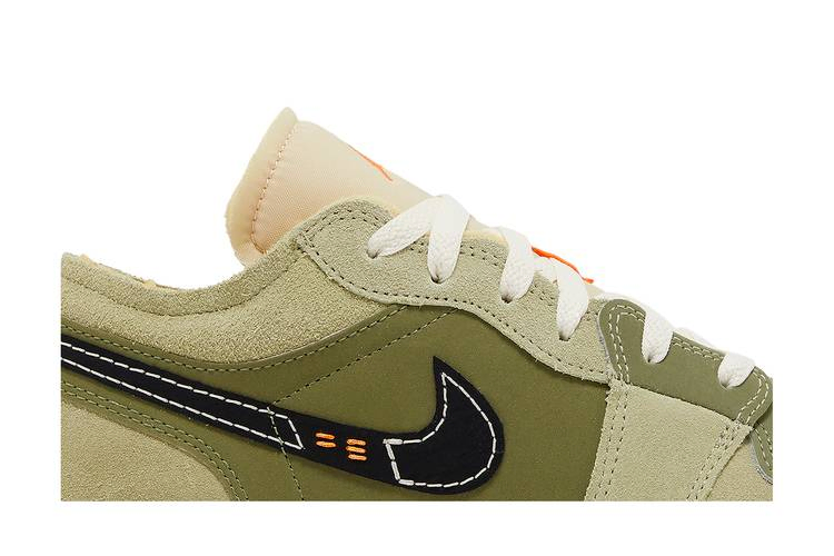 Кроссовки Air Jordan 1 Low SE Craft GS 'Sky J Light Olive'