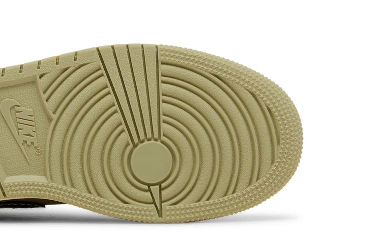 Кроссовки Air Jordan 1 Low SE Craft GS 'Sky J Light Olive'