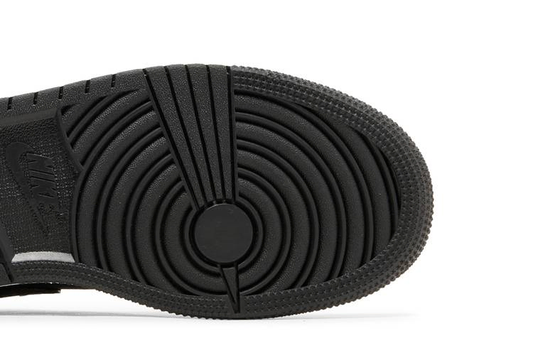 Кроссовки Air Jordan 1 Low SE GS 'Black Elephant'