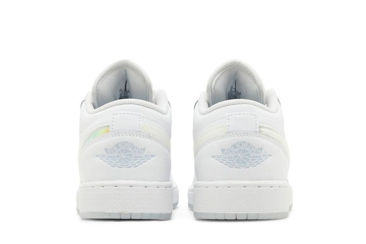 Кроссовки Air Jordan 1 Low SE GS 'Glitter Swoosh'