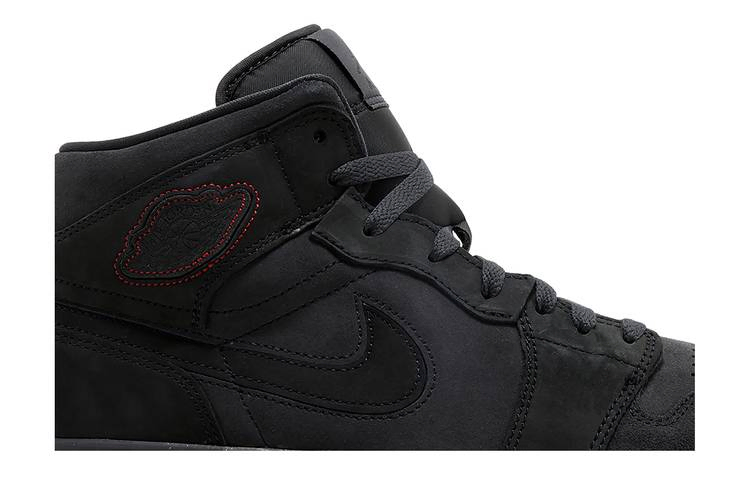 Кроссовки Air Jordan 1 Mid SE Craft 'Dark Smoke Red'