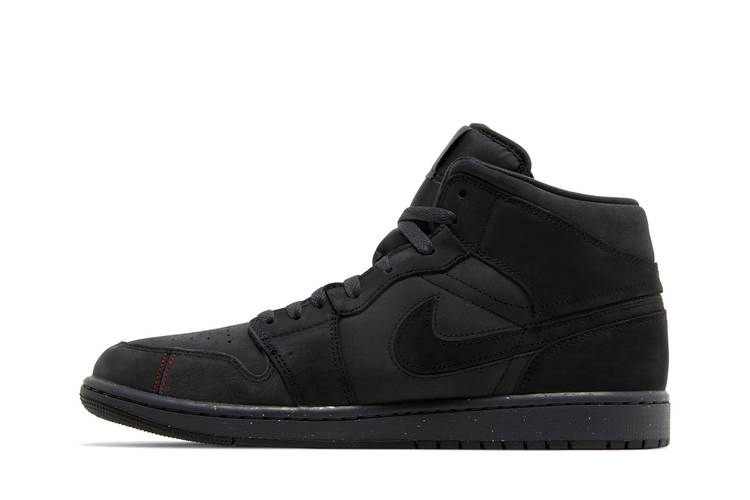 Кроссовки Air Jordan 1 Mid SE Craft 'Dark Smoke Red'