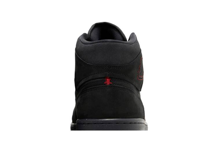 Кроссовки Air Jordan 1 Mid SE Craft 'Dark Smoke Red'