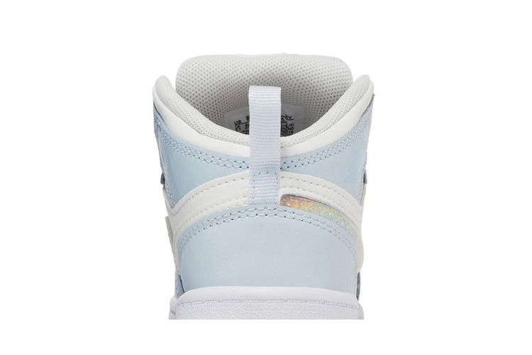 Кроссовки Air Jordan 1 Mid SE TD 'Glitter Swoosh'