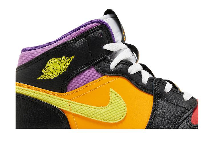 Кроссовки Air Jordan 1 Mid SS GS 'Championships'