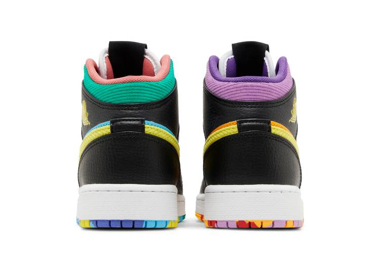 Кроссовки Air Jordan 1 Mid SS GS 'Championships'