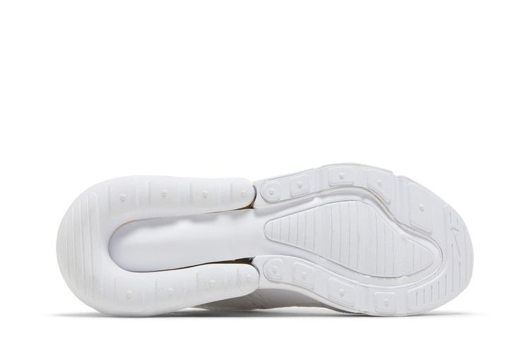 Кроссовки Nike Air Max 270 GS 'Multi-Swoosh - White University Gold'