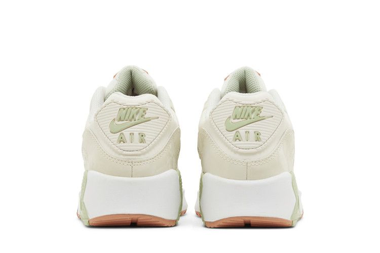 Кроссовки Nike Air Max 90 Leather GS 'Pale Ivory Honeydew'
