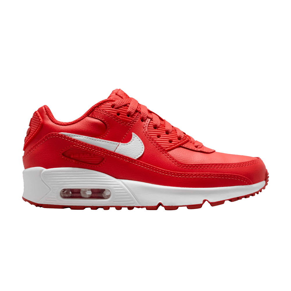 Кроссовки Nike Air Max 90 Leather GS 'Track Red'