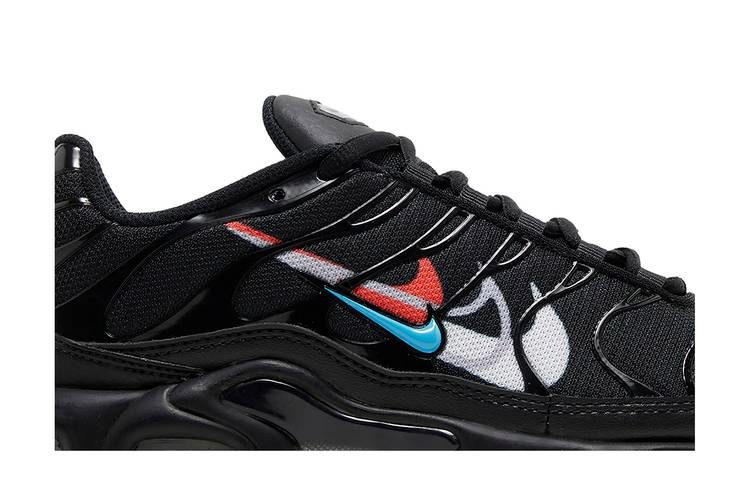 Кроссовки Nike Air Max Plus 'Multi Swoosh - Black Bright Crimson'