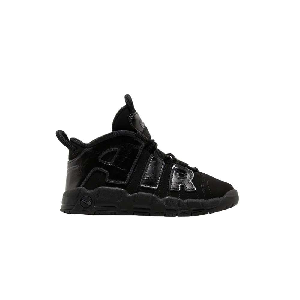 Nike air uptempo triple black best sale