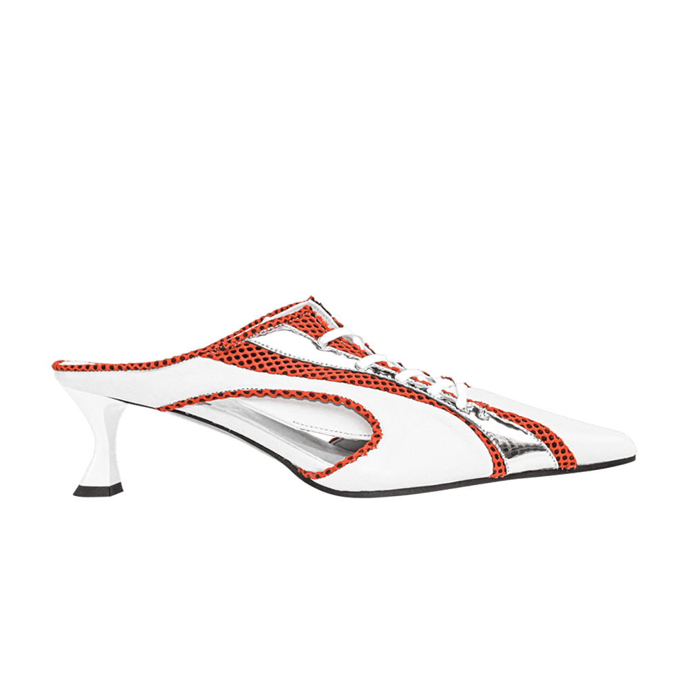 Ancuta Sarca Wmns Moto' Mule 'White Red'