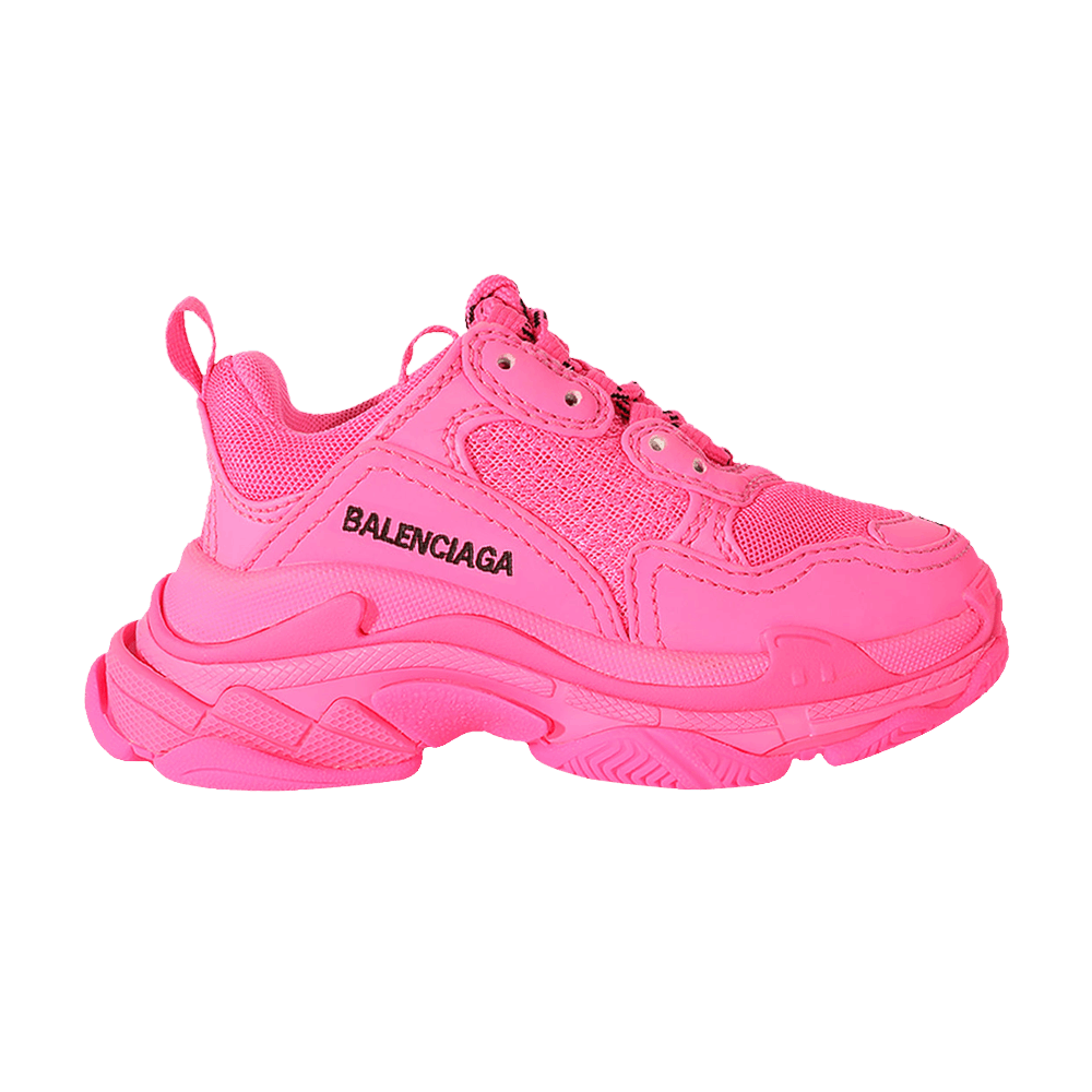 Кроссовки Balenciaga Triple S Sneaker Kids 'Fluo Pink'