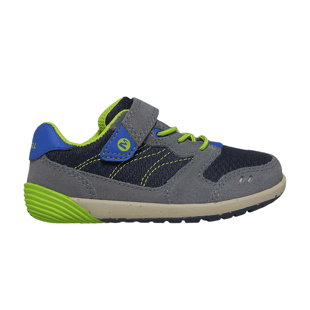 Merrell Bare Steps A83 Little Kid Navy Green ML267360