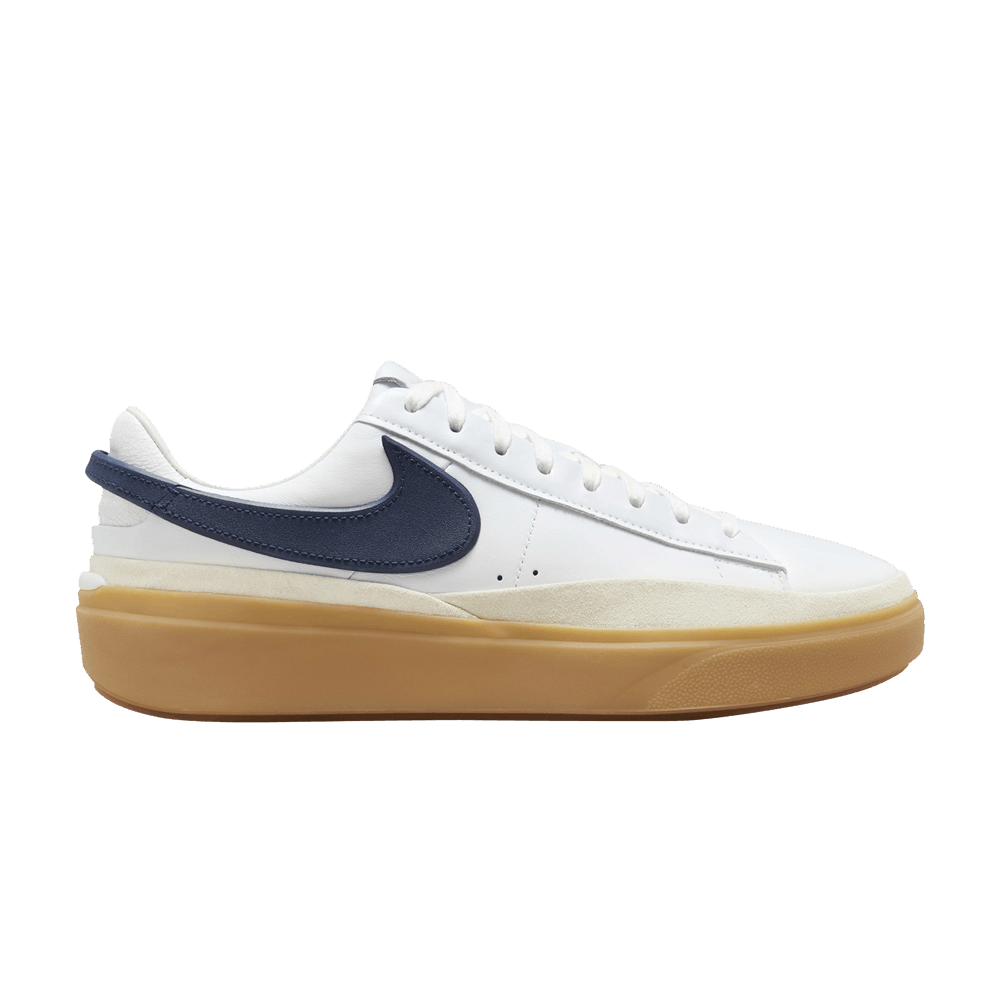 Nike Blazer Phantom Low White Midnight Navy Gum HF3119 102